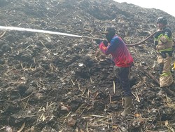 13 Hari Terbakar, Kebakaran TPSA Ciniru Kuningan Dinyatakan Padam