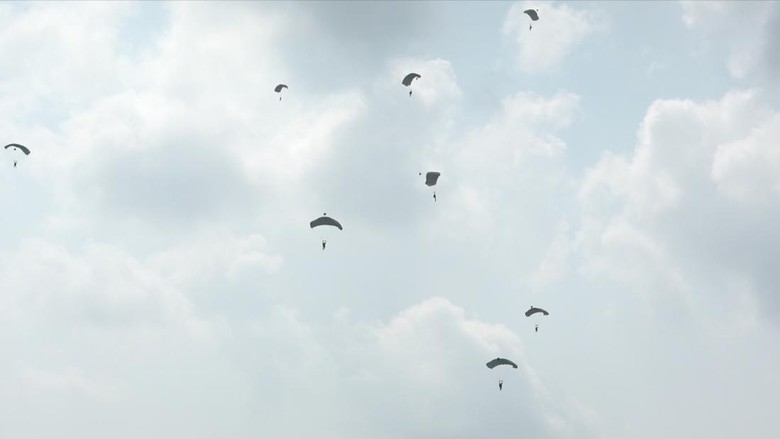 Tim Alfa TNI Sasar Titik Api Sulit Dijangkau di TN Way Kambas