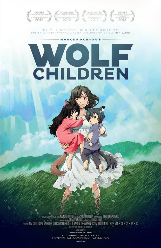 Anime Wolf Children/ Foto: Studio Chizu anime slice of life