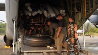 50 Pompa Air Bantuan Presiden Tiba di Kalteng, Perkuat Pemadaman Karhutla