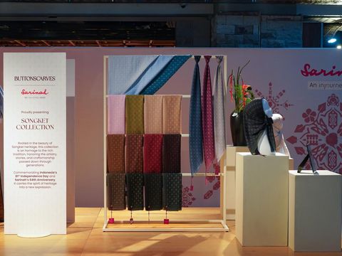 Buttonscarves rilis Songket Collection kolaborasi dengan Sarinah
