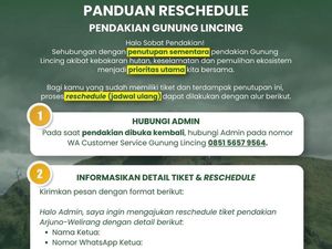 Pendakian Gunung Lincing Ditutup, Begini Cara Reschedule Tiket!