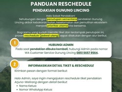 Pendakian Gunung Lincing Ditutup, Begini Cara Reschedule Tiket!