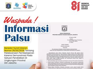 Disdik DKI: Edaran PJJ karena Demonstrasi Hoax!