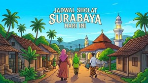 Jadwal Sholat Surabaya 27 September 2026, Lengkap dengan Niat Sholat