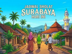 Jadwal Sholat Surabaya Hari Ini, Waktu Zuhur untuk Jumatan