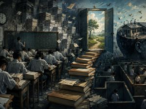 Sekolah Sibuk, tetapi Belum Berubah