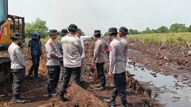 Polda Kalteng Mau Bangun Kanal 5 Km dan 25 Embung di Tumbang Nusa