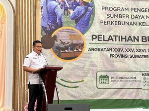177 Pekebun OKU Ikuti Pelatihan Sawit, Wabup Minta Ilmu Diterapkan
