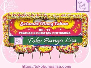 Toko Bunga Lisa Menerima Pesanan Karangan Bunga Berbagai Ucapan
