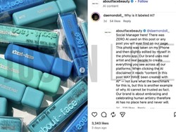Brand Makeup Ini Protes Fotonya Diberi Label AI, Padahal Foto Pakai iPhone