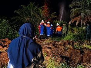 Bupati Afni dan Direktur BSP Pastikan Sumur Minyak Aman dari Karhutla