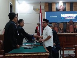 Bupati Nonaktif Lampung Tengah Ardito Wijaya Divonis 5 Tahun Penjara