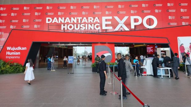 Danantara Indonesia menggelar pameran hunian bertajuk Danantara Housing Expo 2026 di Nusantara International Convention Exhibition (NICE), PIK 2, Banten.