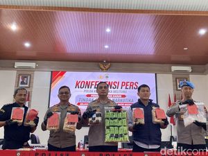 Polisi Bongkar Penyelundupan Sabu 16,4 Kg di Pangkalpinang