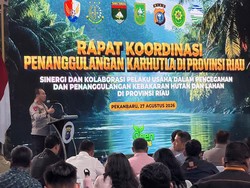 Hotspot Riau Turun Jadi 79 Titik, Kapolda: Kekuatan Kita Gotong Royong