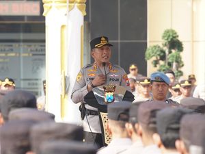 Pimpin Apel Siaga Kamtibmas, Ini yang Ditekankan Kapolresta Sidoarjo