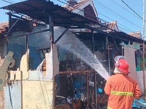 LPG Bocor dan Ngowos Picu Kebakaran Rumah Warga Pasuruan
