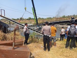 Kecelakaan Kerja Proyek Fasilitas Pemecah Batu di Mojokerto Tewaskan 1 Mekanik