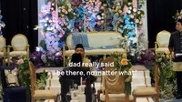 VIral Cinta Terakhir Ayah Hadiri Pernikahan Putrinya Pakai Tabung Oksigen