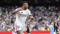 Daftar Top Skor Liga Spanyol: Mbappe Memimpin Usai Hattrick