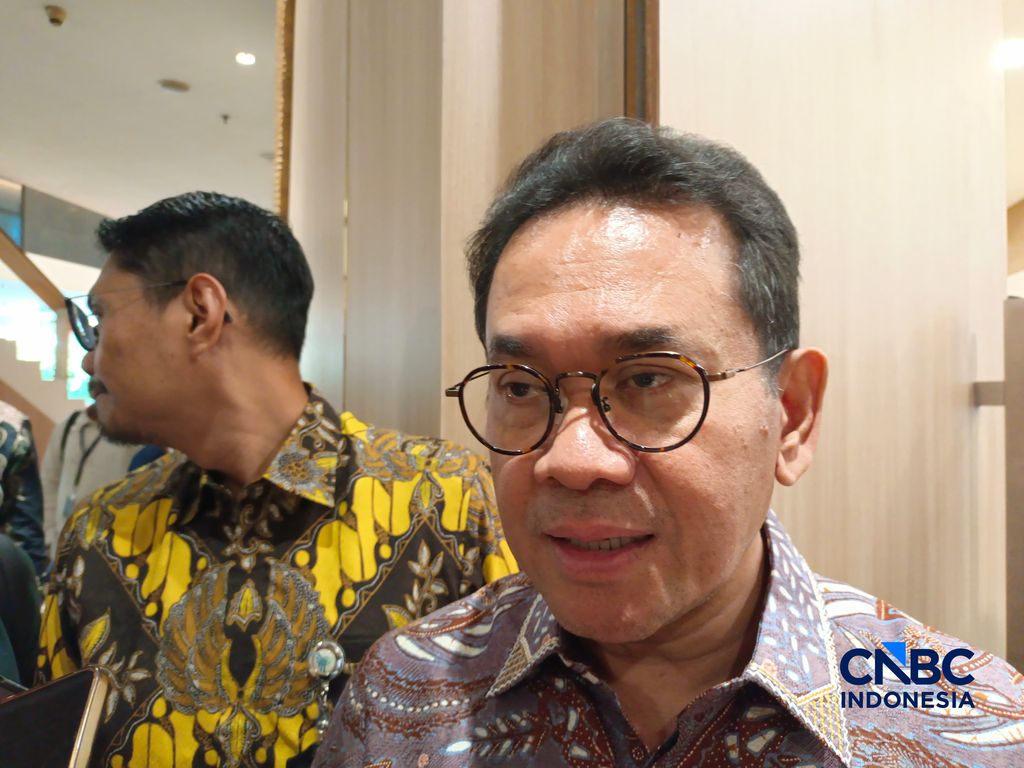 Menteri Perdagangan (Mendag) Budi Santoso saat ditemui di kantornya, Jakarta, Kamis (27/8/2026). (CNBC Indonesia/Martyasari Rizky)