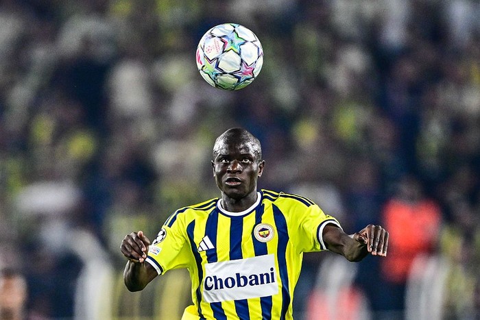 ISTANBUL, TURKIYE - AUGUST 18: NGolo Kante of Fenerbahce in action during the UEFA Champions League play-off round first-leg match between Fenerbahce and Olympique Lyonnais at Chobani Stadium on August 18, 2026, in Istanbul, Turkiye. (Photo by Cem T
