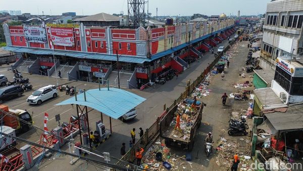 Penataan Pasar Baru Bekasi Berlanjut, Ratusan PKL Ditertibkan