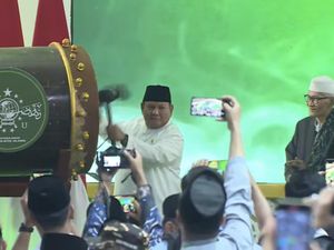 Buka Muktamar NU, Prabowo Puji-puji Ya Lal Wathon: Lagu Nasionalis