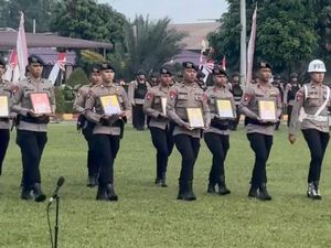 Lakukan Pelanggaran Berat, 10 Anggota Brimob Polda Sumut Dipecat