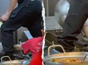 Viral! Pegawai Resto Berdiri di Area Penggorengan Saat Makanan Dimasak