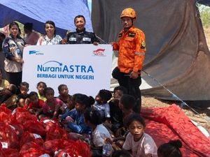 Nurani Astra Bangun 7 Posko Bantuan Masyarakat Terdampak Gempa di NTT