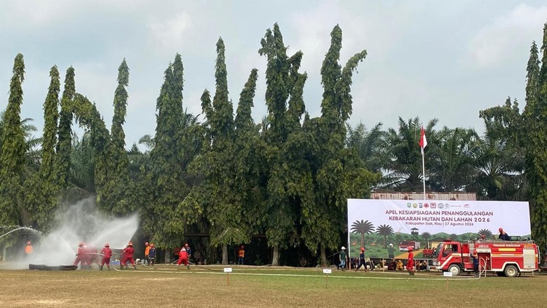 Kolaborasi Penanganan Karhutla di Siak, Perusahaan-Masyarakat Dilibatkan