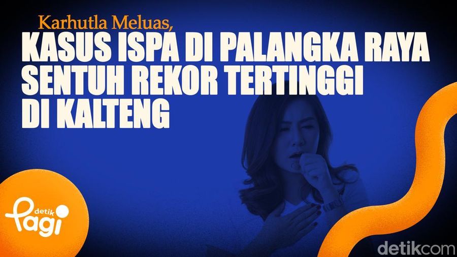 Video: Karhutla Meluas, Kasus ISPA di Palangka Raya Sentuh Rekor Tertinggi di Kalteng