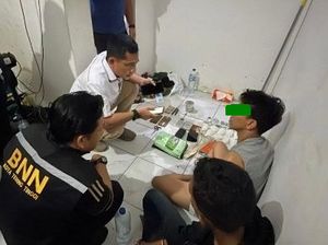 BNN Temukan 1 Kg Sabu saat Gerebek Kamar Kos di Tebing Tinggi, 2 Pria Ditangkap
