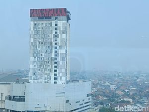 Kualitas Udara Palembang Sempat Tercatat Sangat Tidak Sehat