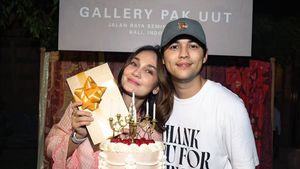 Gaya Tradisional-Modern Luna Maya Ultah ke-43, Digelar di Galeri Milik Ayah