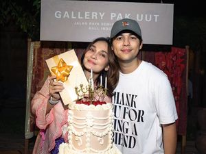 Gaya Tradisional-Modern Luna Maya Ultah ke-43, Digelar di Galeri Milik Ayah