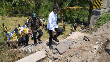 Menteri PU Percepat Pemulihan 2 Jembatan di Flores, Dibangun Lebih Tahan Gempa