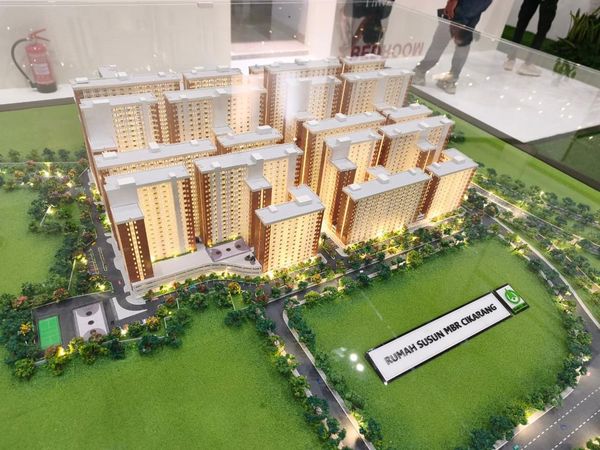 Begini Wujud Calon Unit Rusun Subsidi di Meikarta