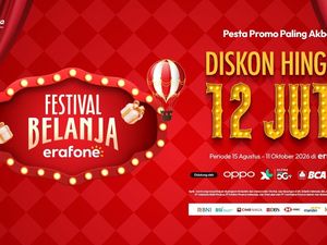 Pesta Promo Paling Akbar erafone, Ada Diskon hingga Rp 12 Juta