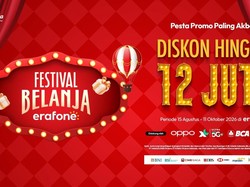 Pesta Promo Paling Akbar erafone, Ada Diskon hingga Rp 12 Juta