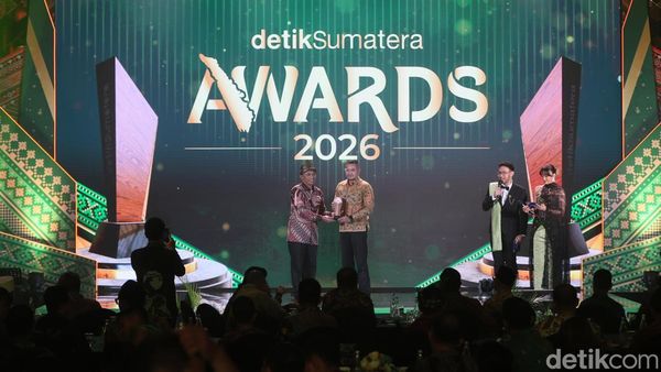 Potret Penerima detikSumatera Award 2026 Program Bisnis Terpuji dan Ekonomi Terpuji