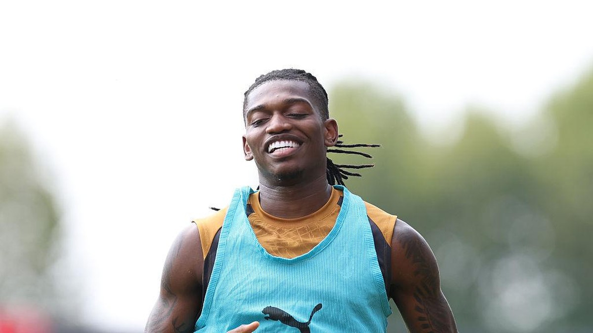 Rafael Leao selangkah menuju Galatasaray. (AC Milan via Getty Images/Claudio Villa)