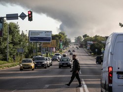Rudal-Drone Rusia Hantam Ibu Kota Ukraina, 4 Orang Tewas-Belasan Luka