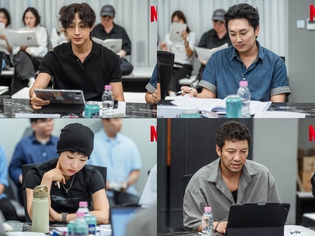 Bae Na Ra, Choi Sung Eun, Seo Hyun Woo, Moon Jong Won/ Foto: instagram.com/netflixkr