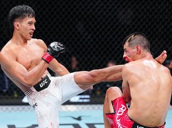 Begini Ngerinya Debut UFC Bilal Hasan, Lawan Babak Belur