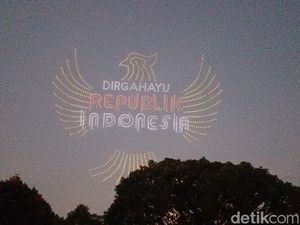 Formasi Drone hingga Atraksi Pesawat Tempur F16 Meriahkan Merdeka Run 2026