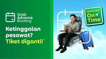 Cara Klaim Ganti Rugi Rp 3,3 Juta dari Grab Jika Gagal Kejar Pesawat