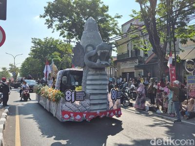 Potret Semarak Gresik Merdeka Karnival, Diserbu Ribuan Warga